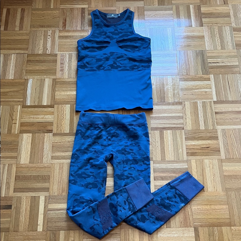 ADIDAS BY STELLA MCCARTNEY Essential Seamless Athleisure/Workout/Yoga Set